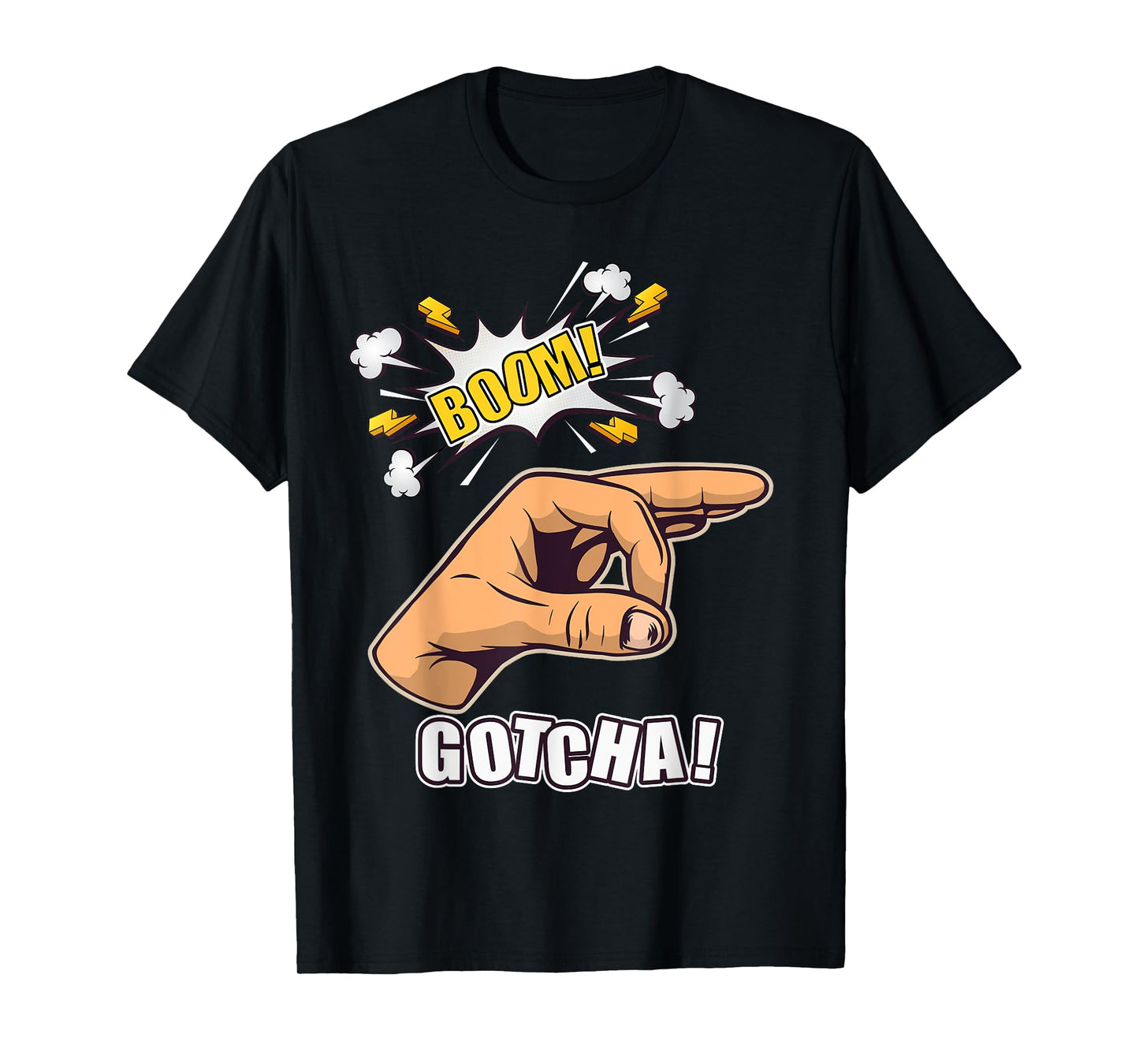 Gotcha Ok Sign Finger Circle Hand Meme T-Shirt