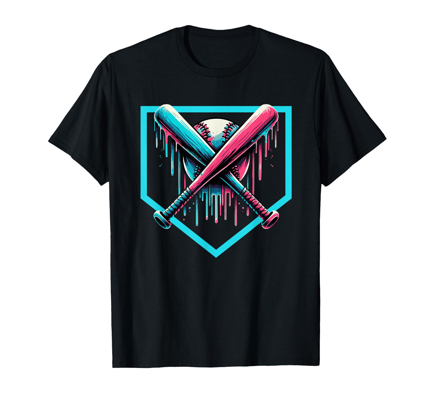 Drip Boys Baseball Bat and T-Shirt