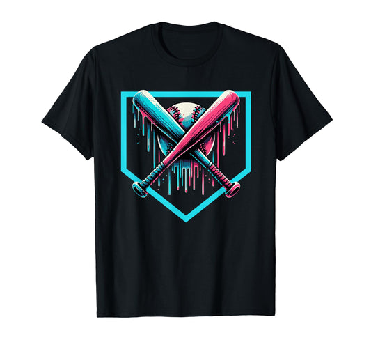 Drip Boys Baseball Bat and T-Shirt