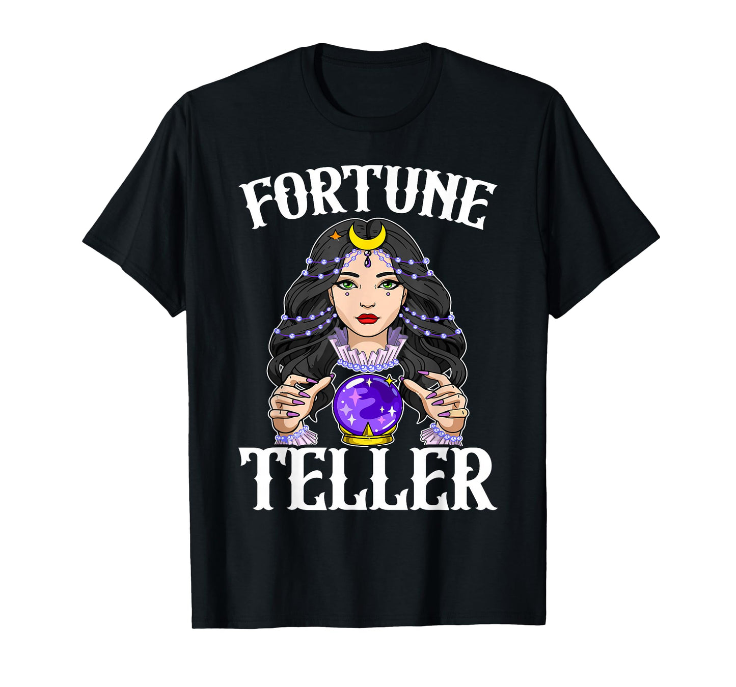 Carnival Event Circus Staff Fortune Teller Costume Women T-Shirt