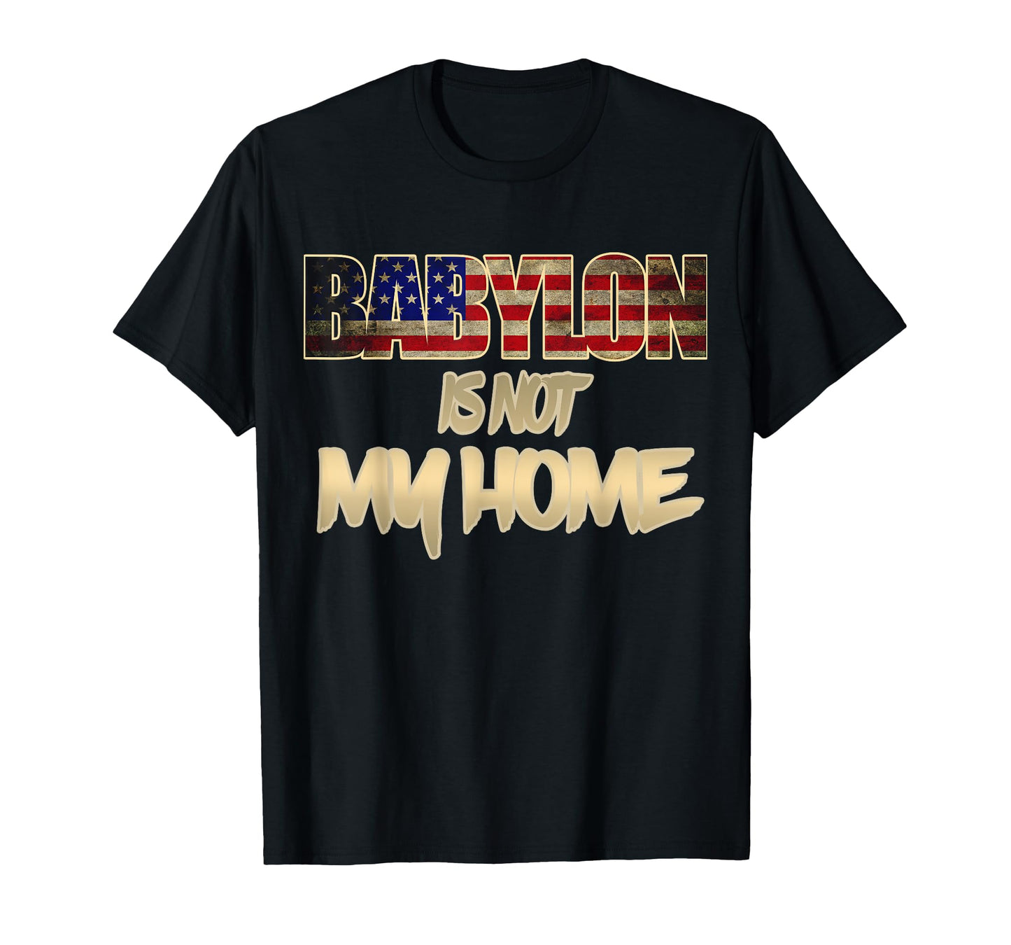 Hebrew Israelite Tribe Judah Babylon is Not my Home Torah T-Shirt