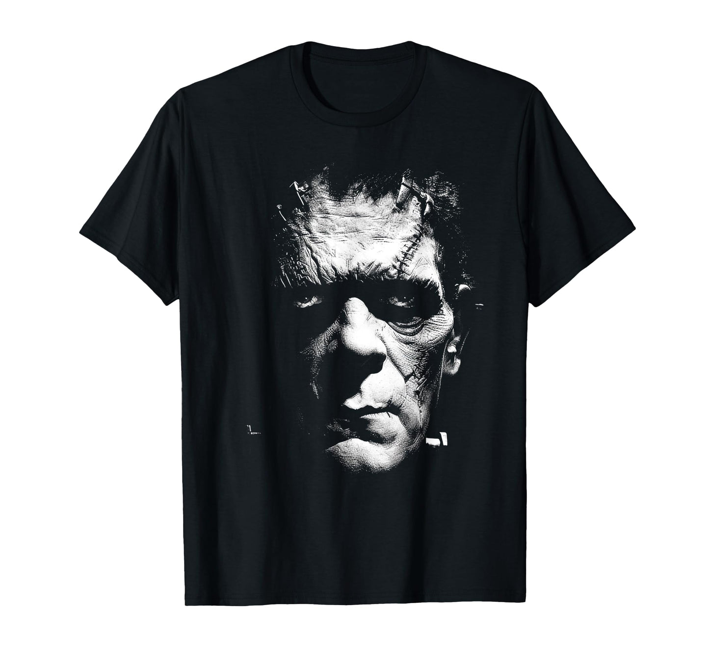 Frankenstein Portrait Classic Halloween Monster Horror Movie T-Shirt