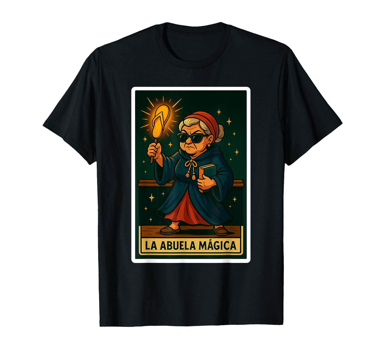Funny Spanish-Mexican Bingo Gifts - La Abuela Magica T-Shirt