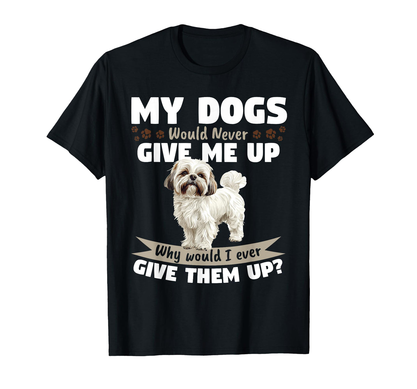 Shih Tzu Dog Owner Men Women Kids T-Shirt
