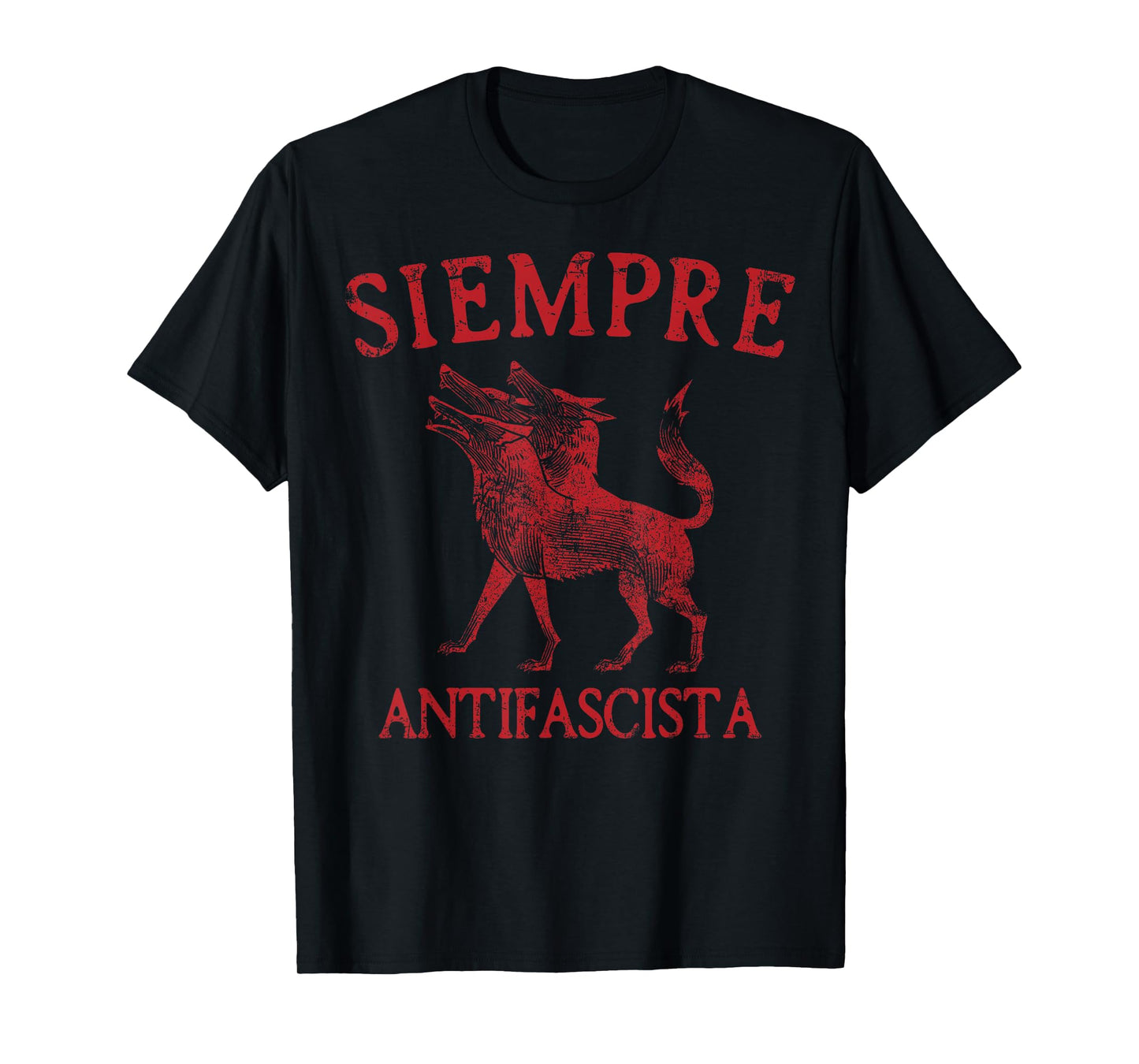 Siempre Antifascista Protest No Kings Anti Fascism Resist US T-Shirt
