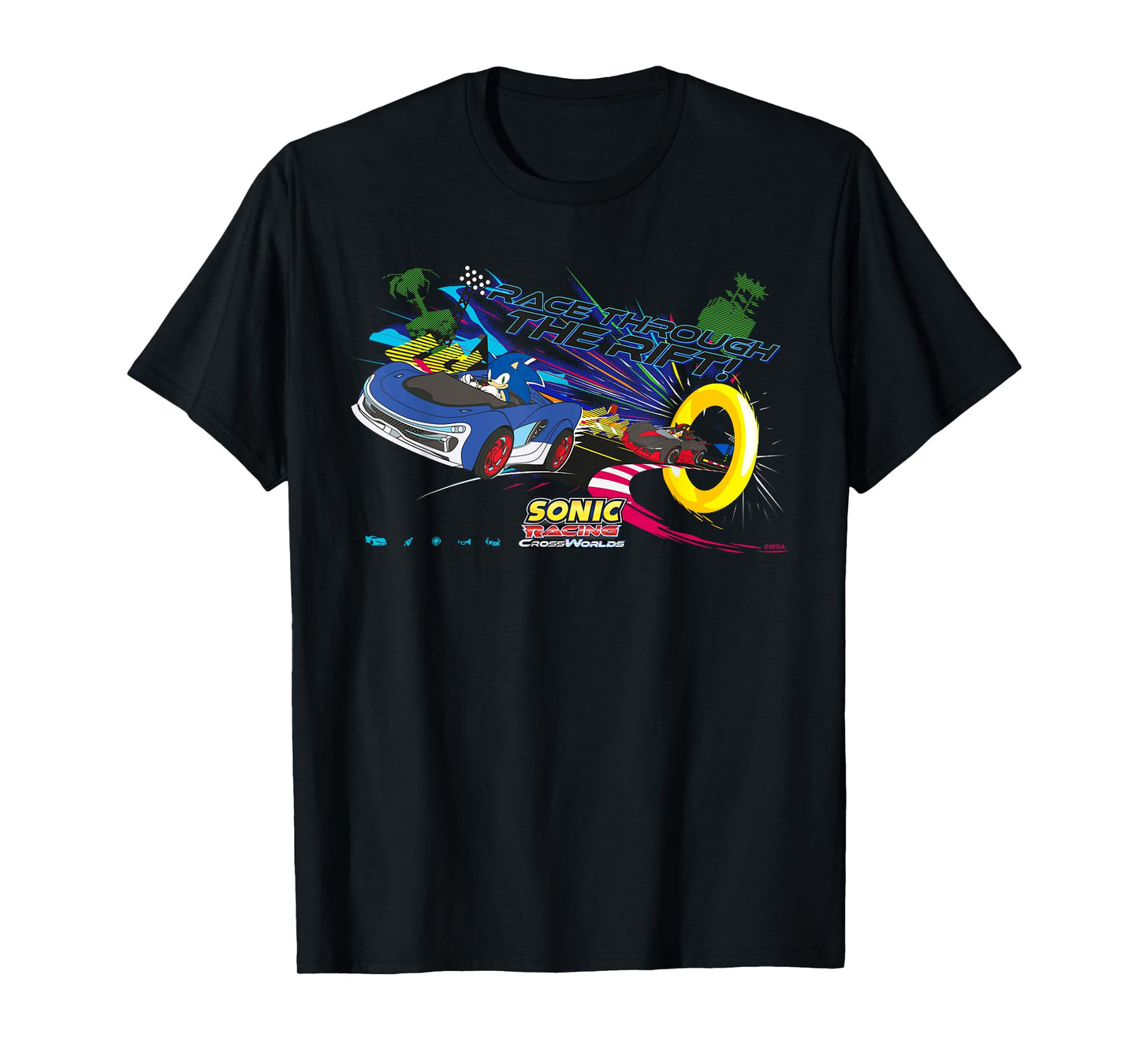 Sonic Racing CrossWorlds - Race Through The Rift T-Shirt