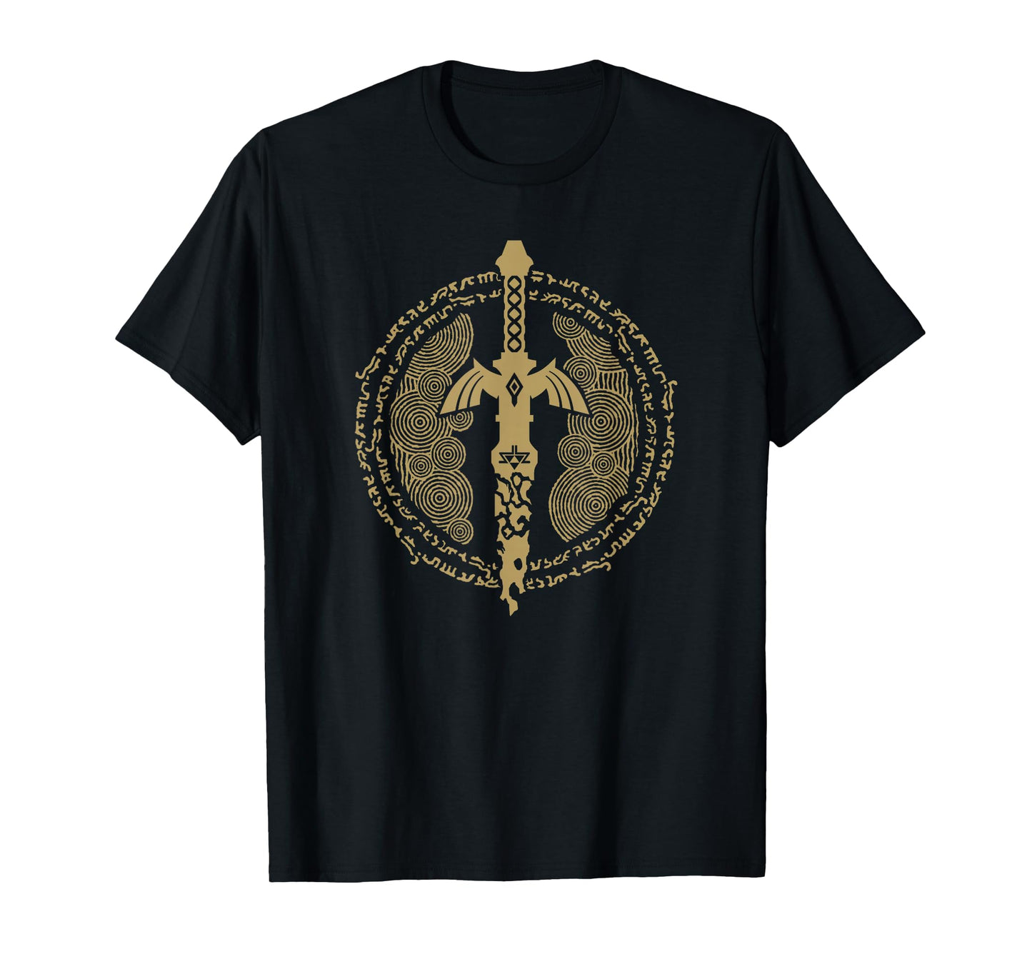 The Legend of Zelda Tears Of The Kingdom Master Sword Logo T-Shirt