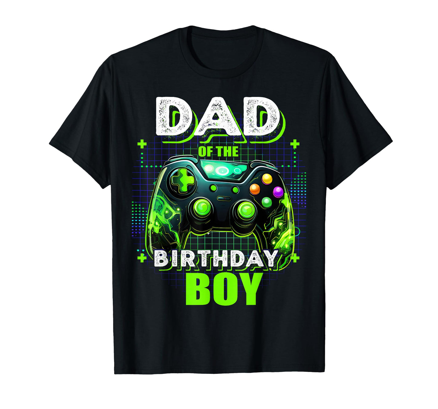 Dad of the Birthday Boy Matching Video Game Birthday Party T-Shirt