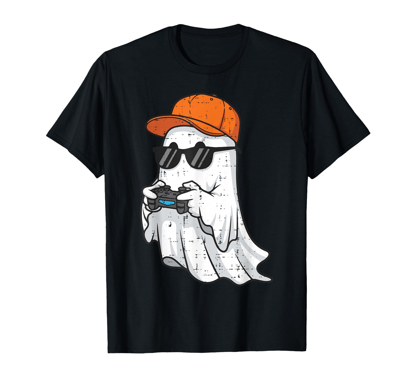 Halloween Gaming Ghost Gamer Costume Men Boys Kids Youth T-Shirt