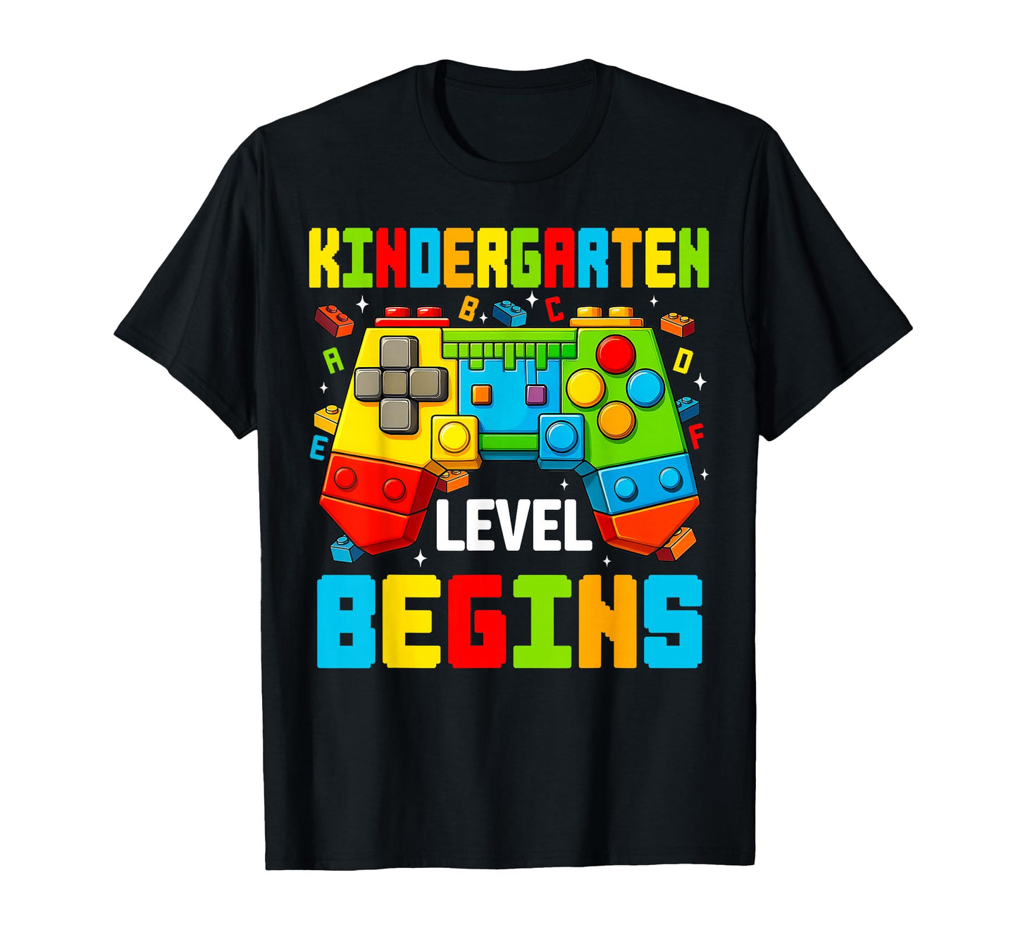 Master Builder Blocks Gaming Kindergarten Level Begins T-Shirt