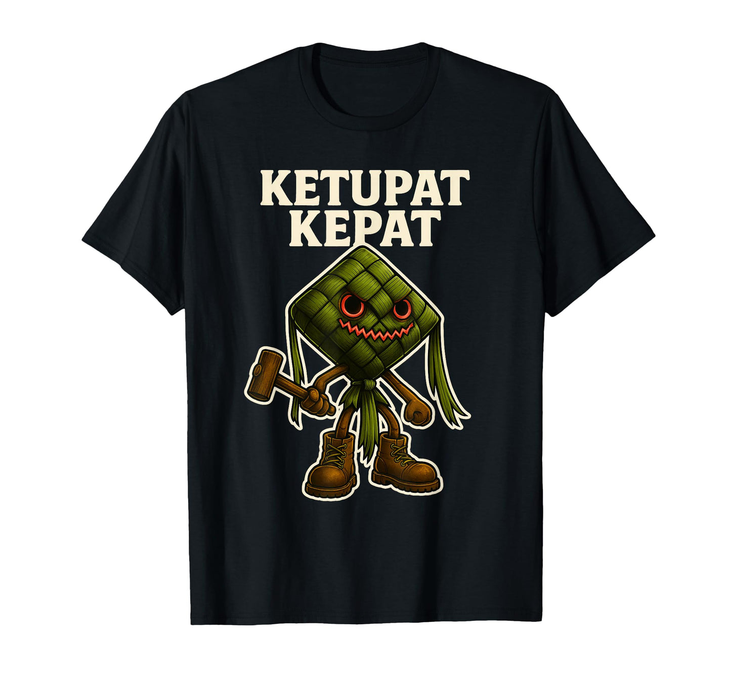 Ketupat Kepat - Funny Italian Brain Rot Gaming Kids Meme T-Shirt