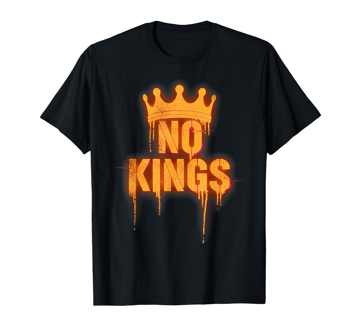 Vintage Patriotic No Kings in America T-Shirt