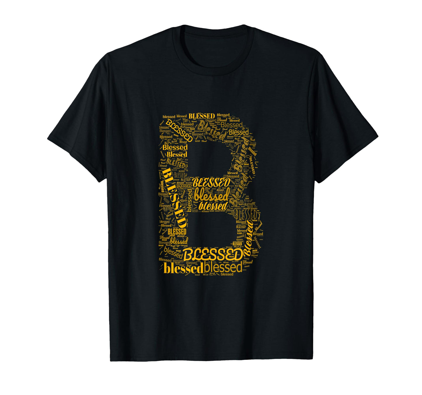 University Varsity-Gold B - Blessed In Countless Ways T-Shirt