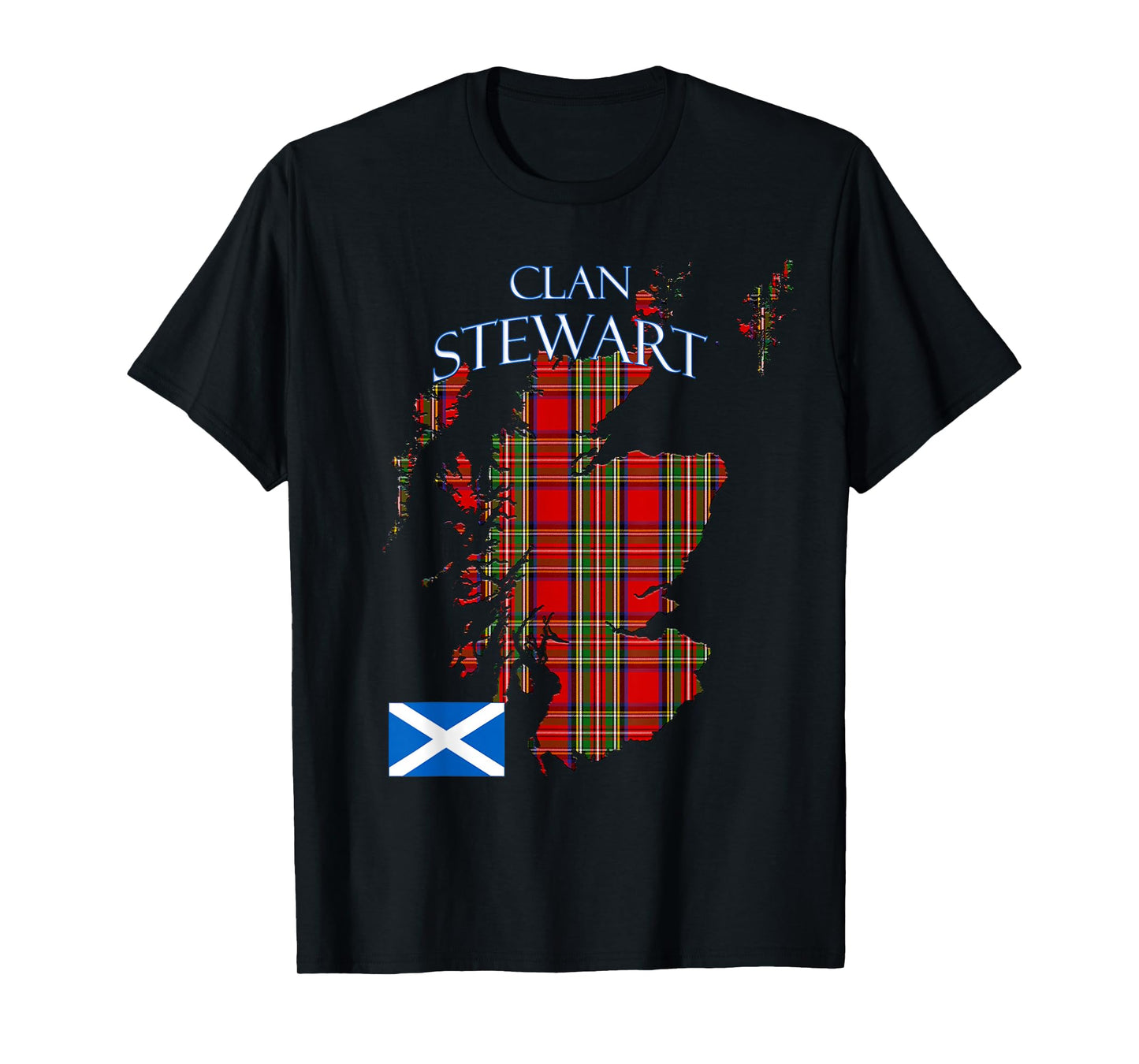 Stewart Scottish Clan Tartan Scotland T-Shirt