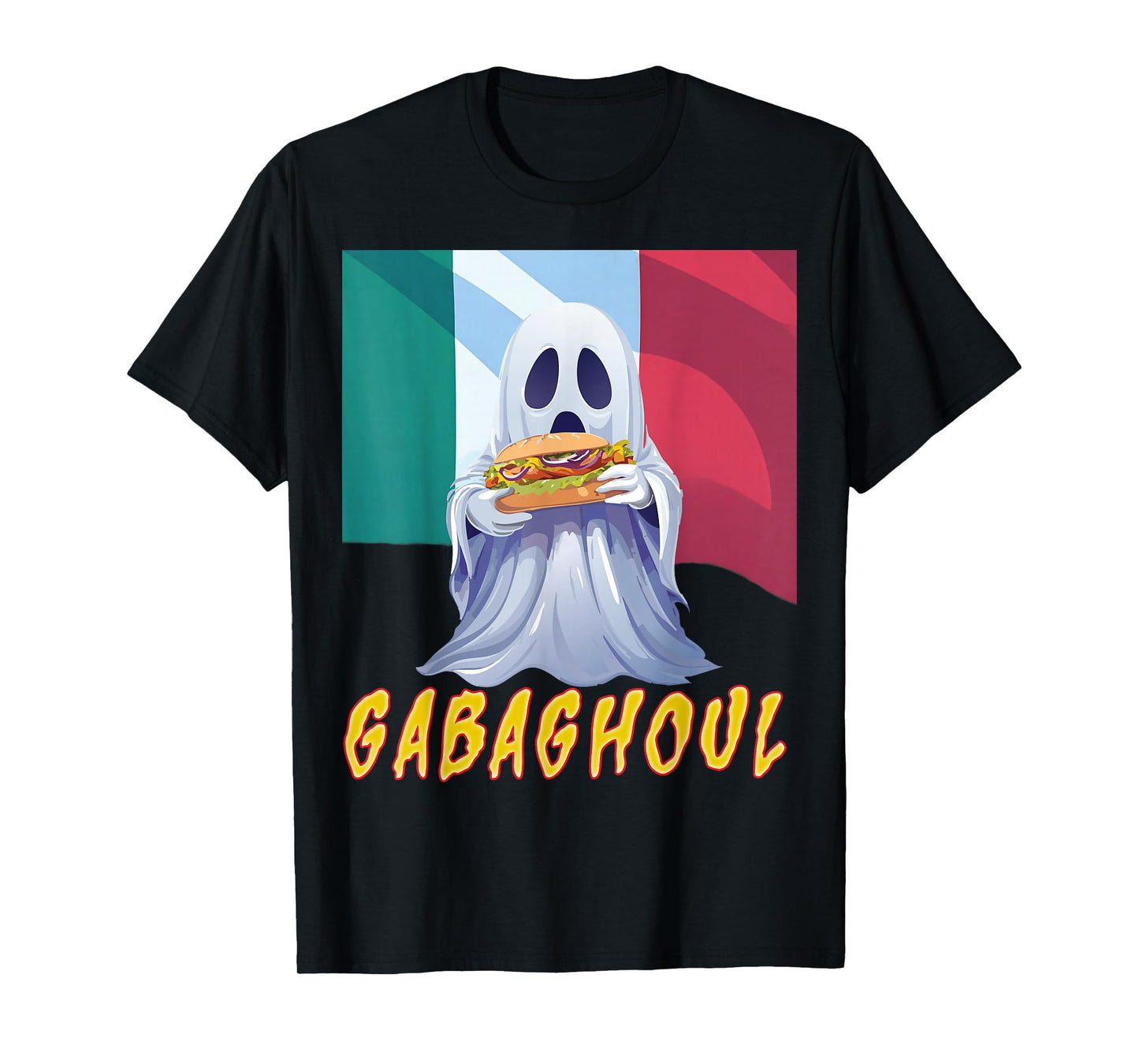 Funny Gabaghoul Gabagool Italian American Halloween Costume T-Shirt