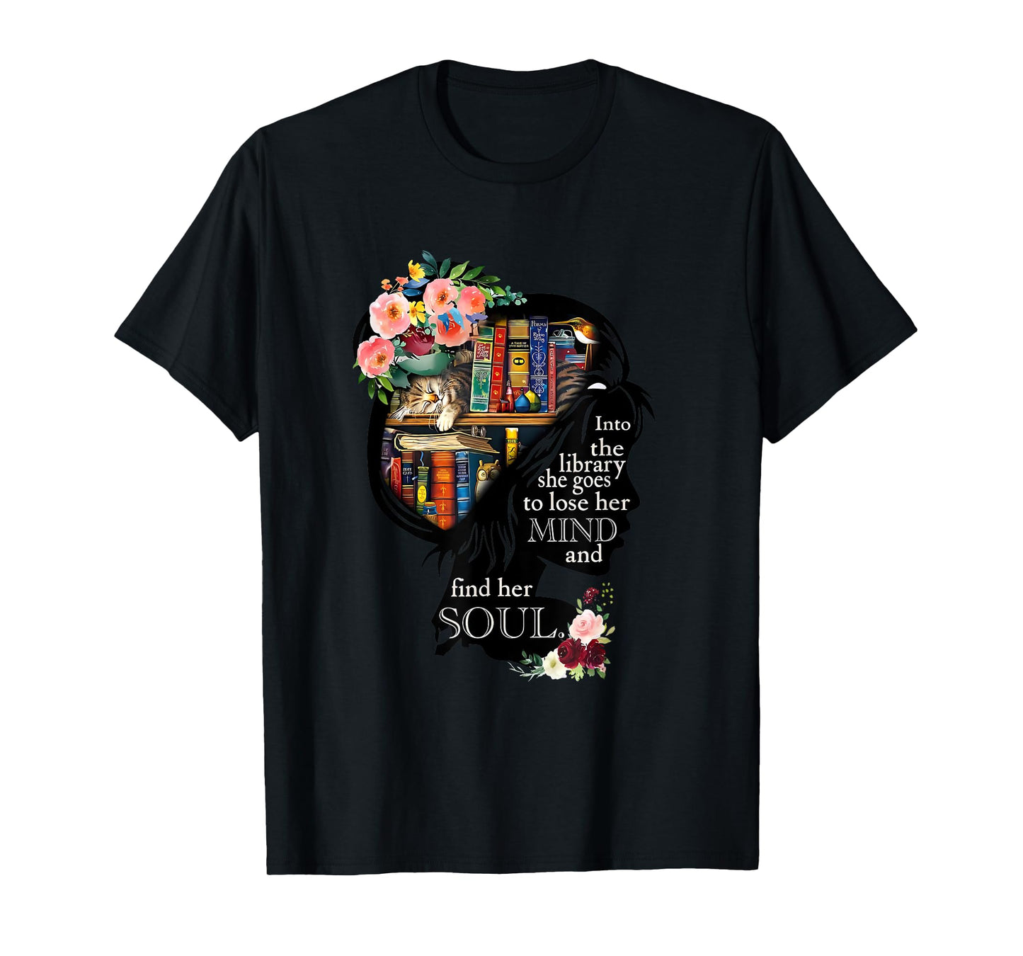 Book Reading Bookworm Book Lover Women Kids Girls Librarian T-Shirt