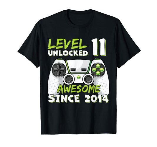 11 Year Old BDay Decorations Son Boy 11yr 2014 11th Birthday T-Shirt