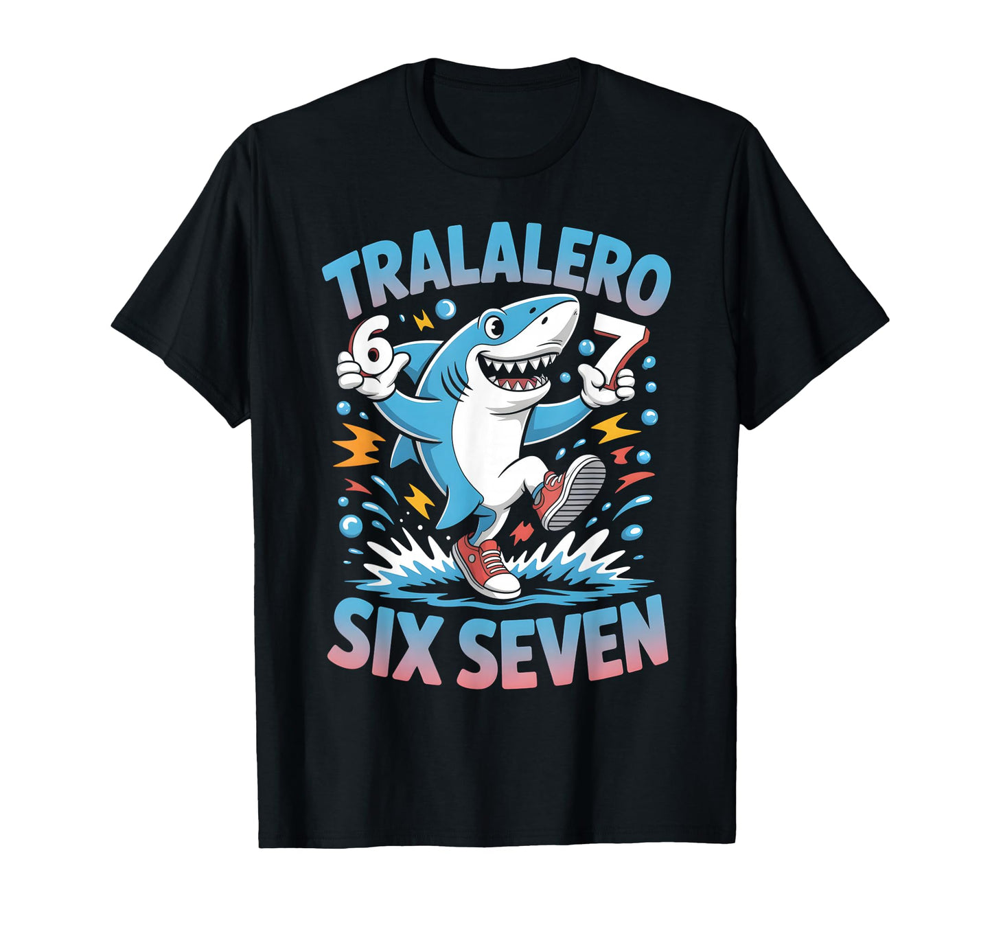 67 Brainrot Italian Meme Funny 67 Kids Costume Six Seven 6-7 T-Shirt