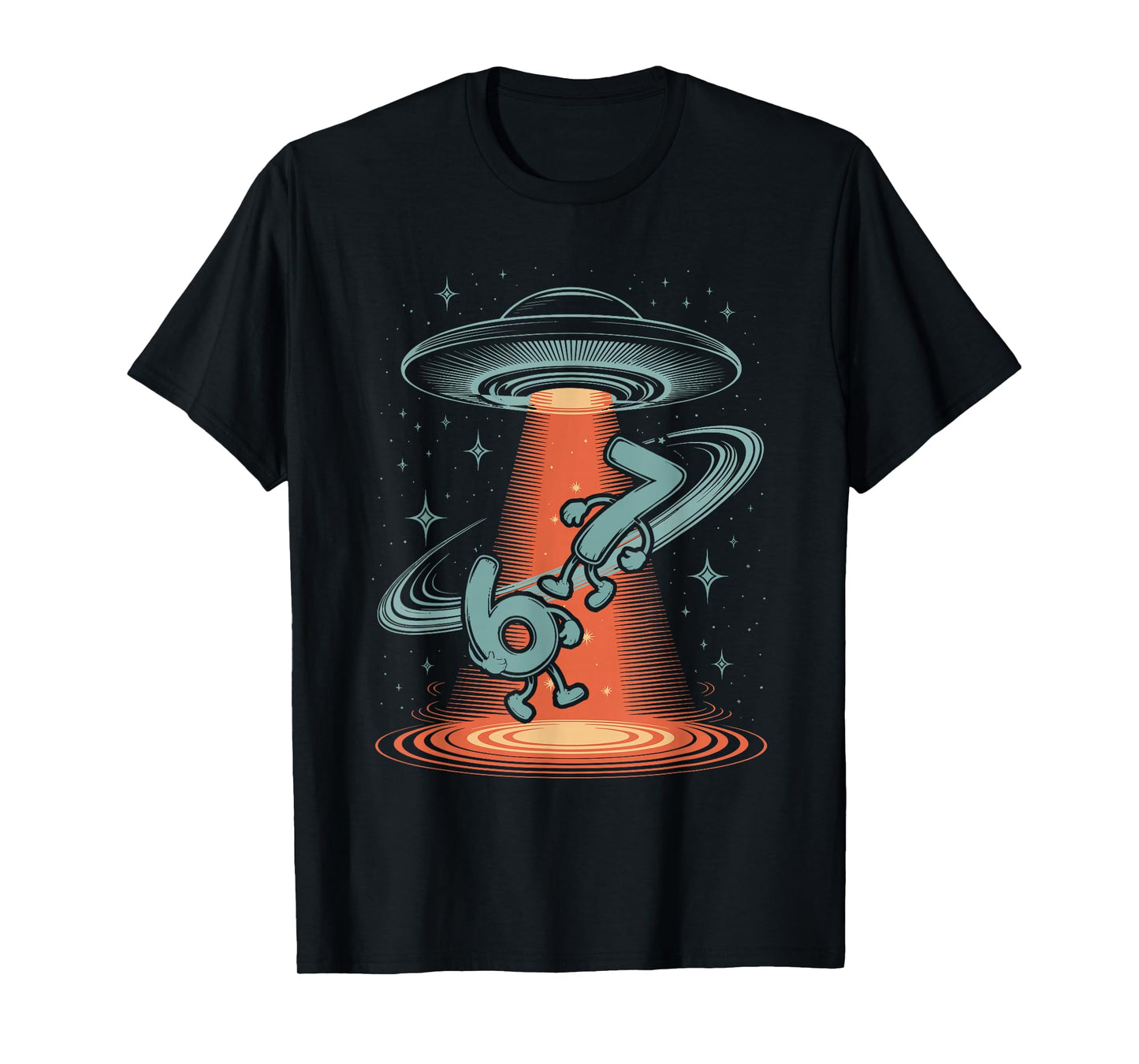 UFO 67 Alien Alpha Slang Gen 67th Number 67 T-Shirt