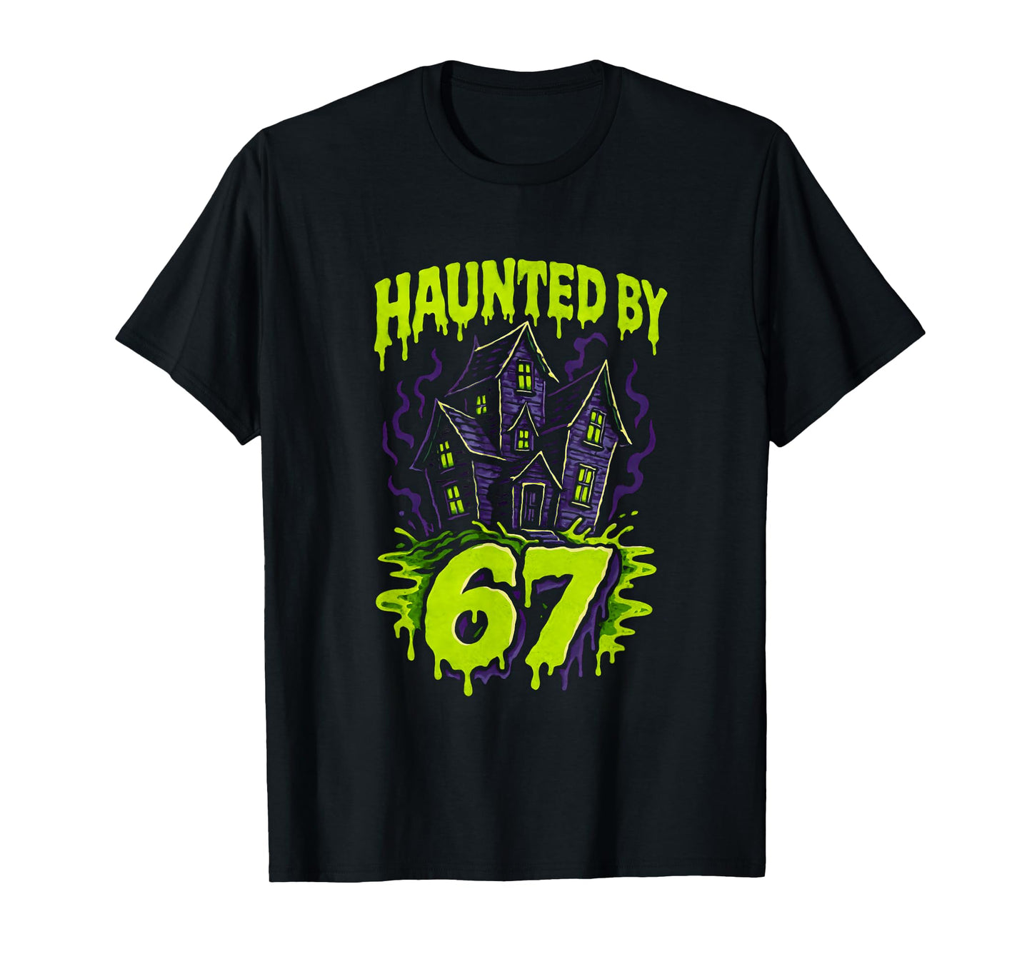 67 Meme Parents Halloween Costume Brain Rot 6-7 Six Seven T-Shirt