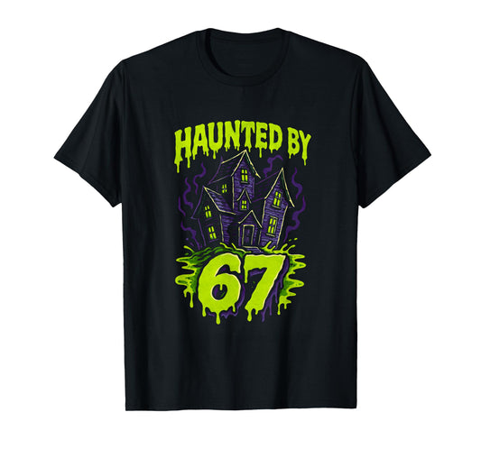 67 Meme Parents Halloween Costume Brain Rot 6-7 Six Seven T-Shirt