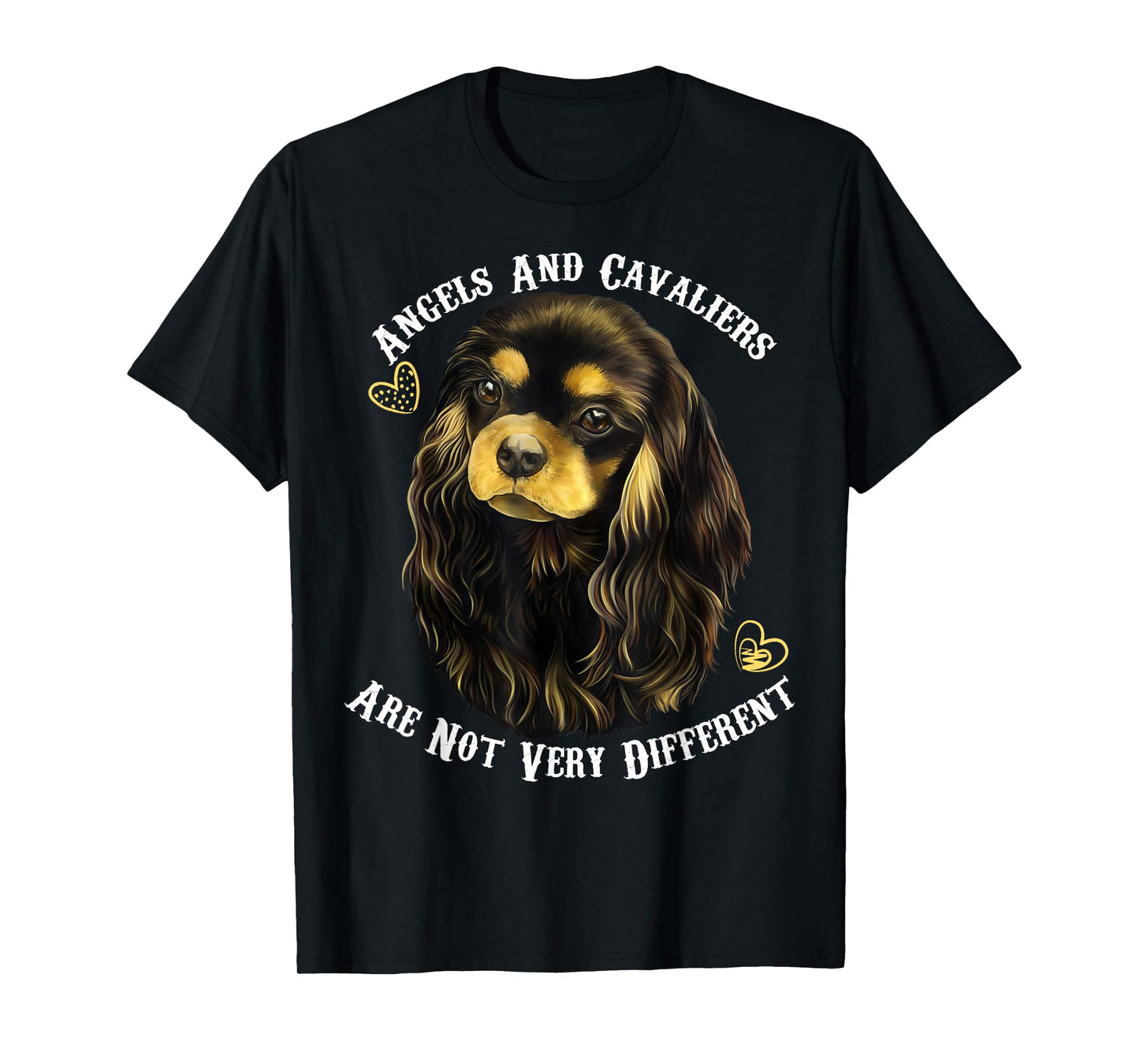 Black and Tan, Cavalier King Charles Spaniel T-Shirt