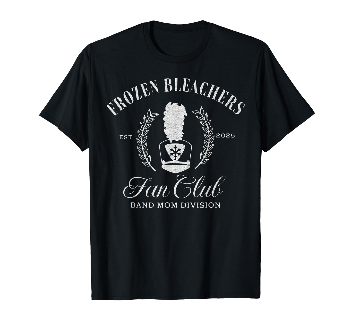 Marching Band Mom Frozen Bleachers Competition Football Game T-Shirt