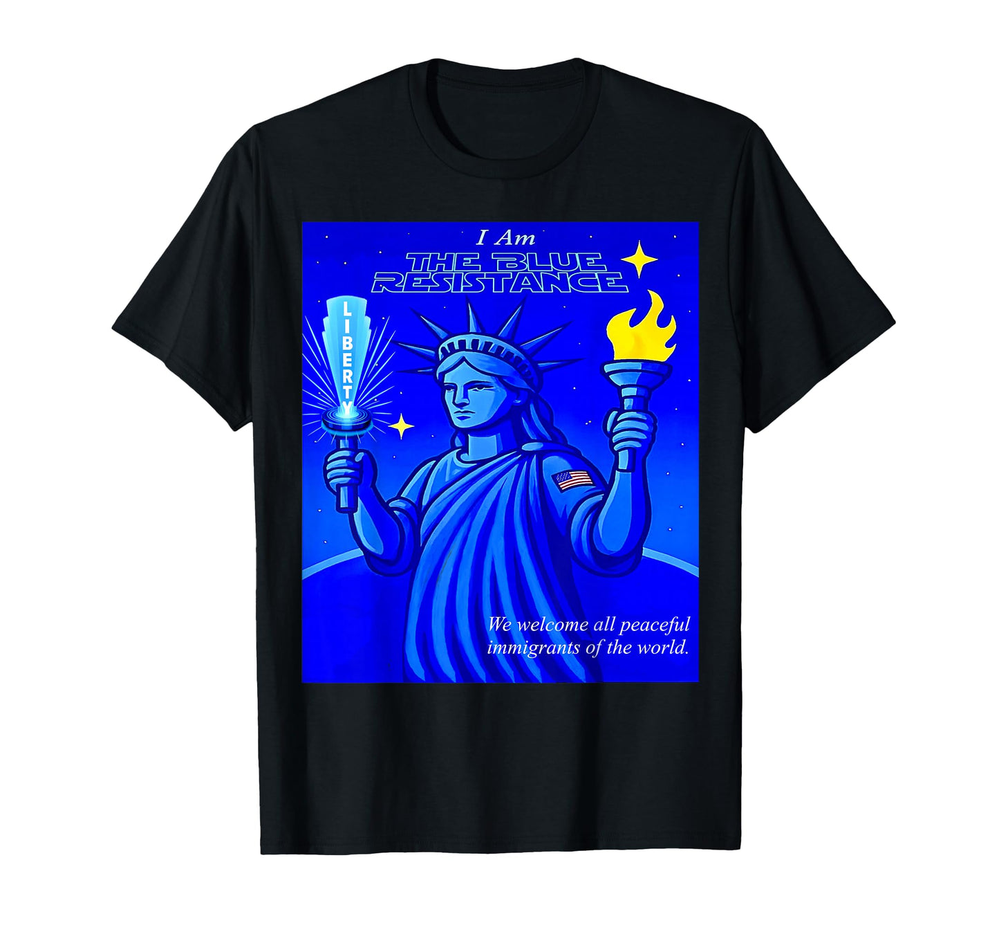 No Kings,No Wars, Resist, Liberty,Eagle,Democracy, Political T-Shirt