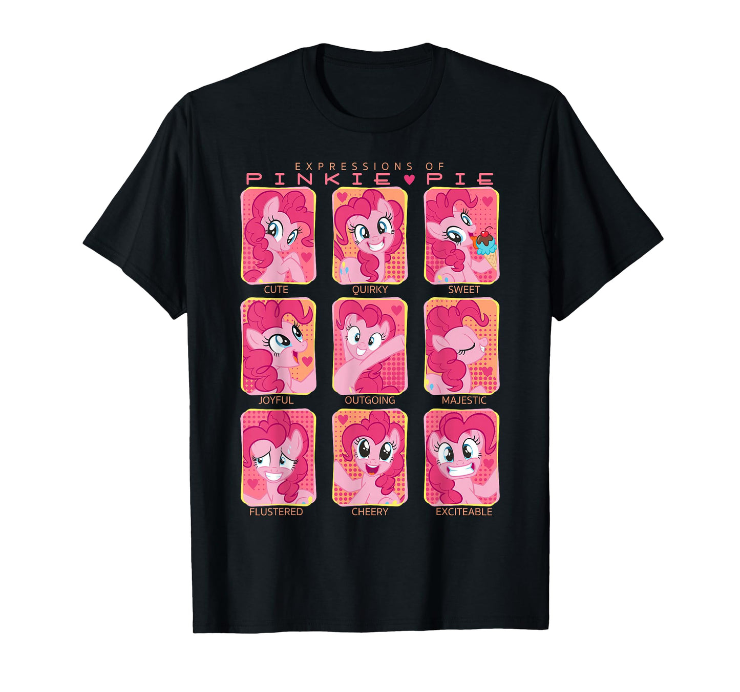 My Little Pony: Friendship Is Magic Expressions Of Pinkie T-Shirt