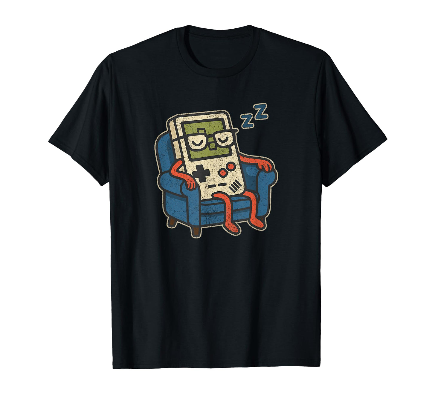 Funny Vintage Old Gamer Retro Video Game Old Gamer T-Shirt