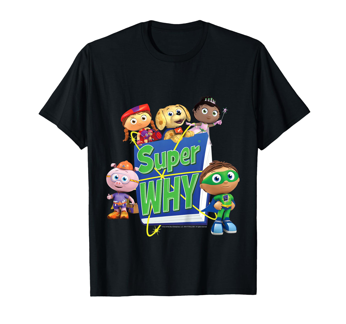 Kids Super Why - Group T-Shirt
