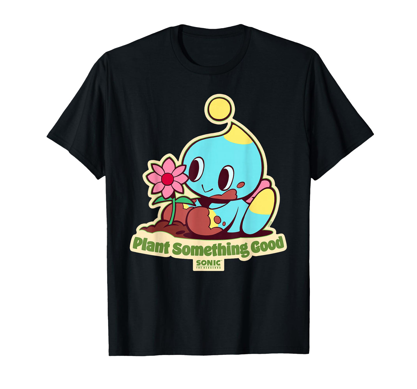 Sonic the Hedgehog - "Plant Something Good" Earth Day Chao T-Shirt
