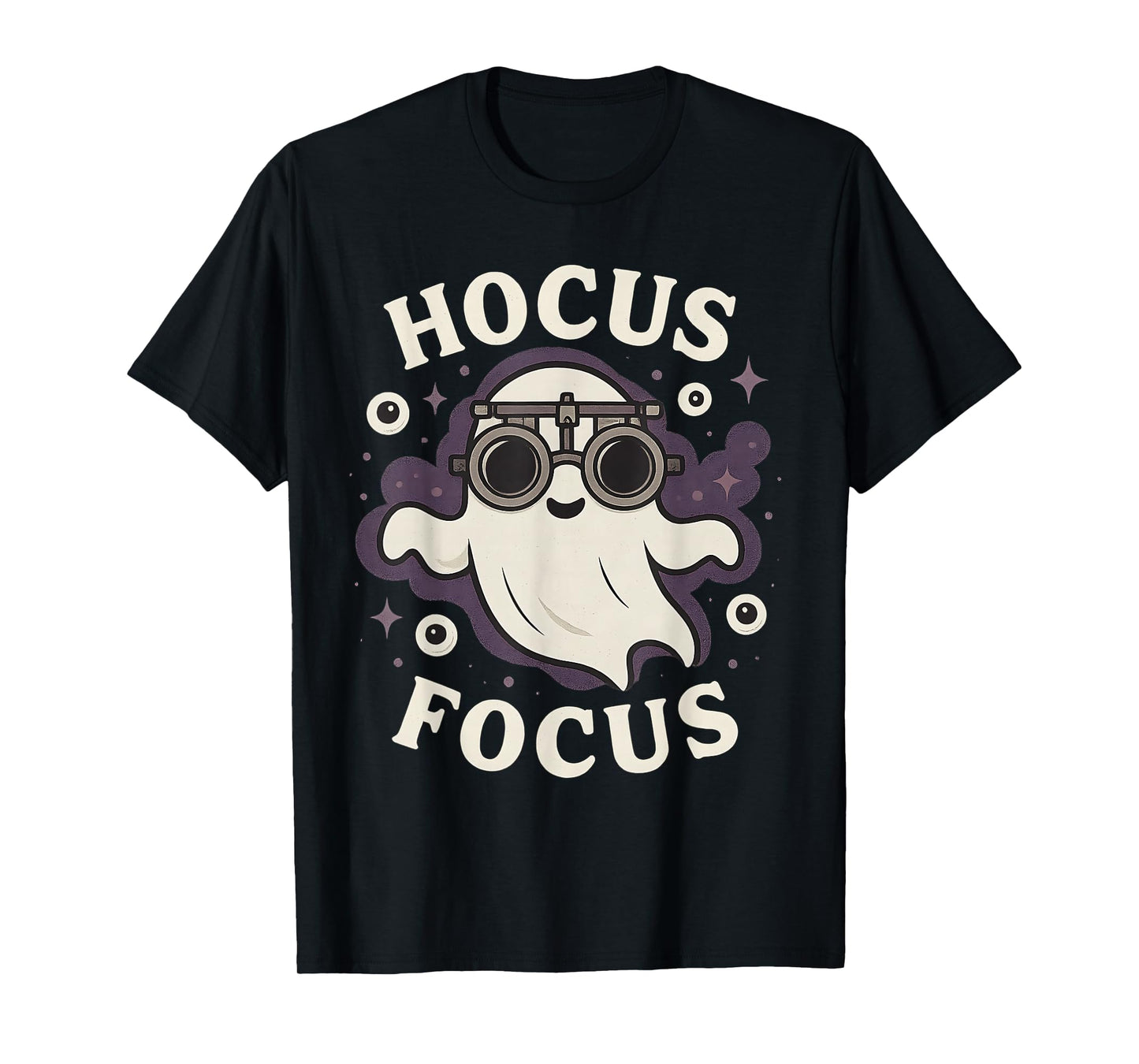 Funny Optometry Hocus Focus Spooky Optometrist Halloween T-Shirt