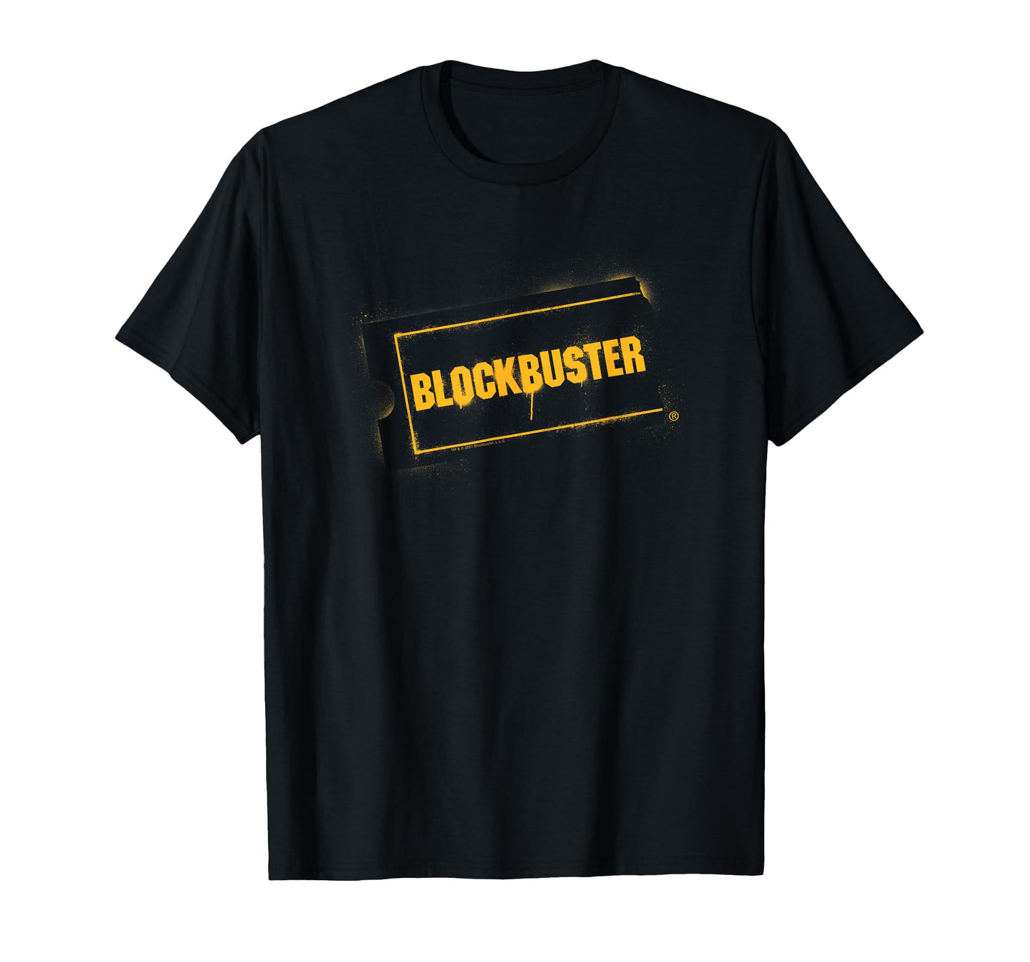 Blockbuster Spraypainted Logo T-Shirt