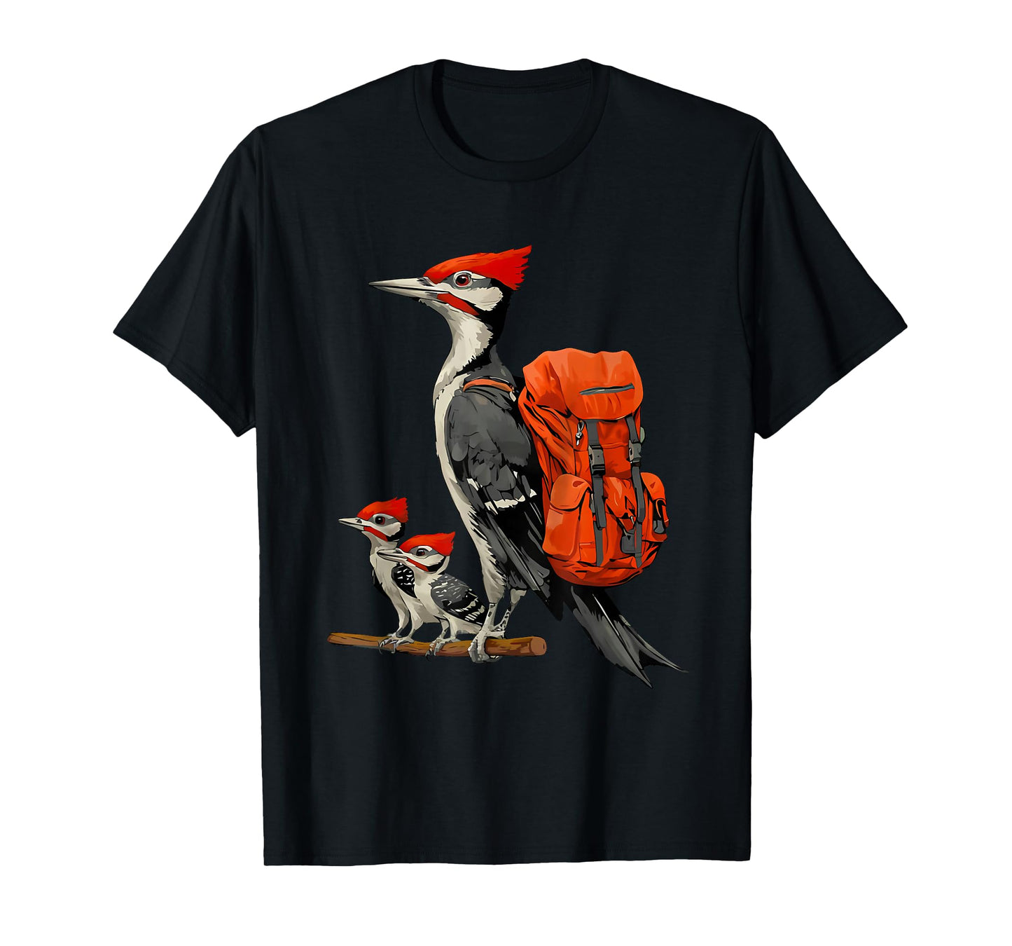 pileated Woodpecker Hiking Trails T-Shirt