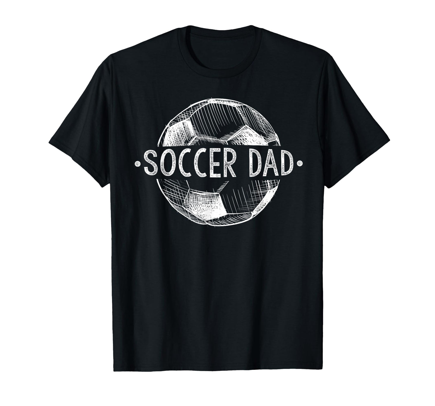 Soccer Dad Family Matching Team Player Gift Sport Lover Papa T-Shirt