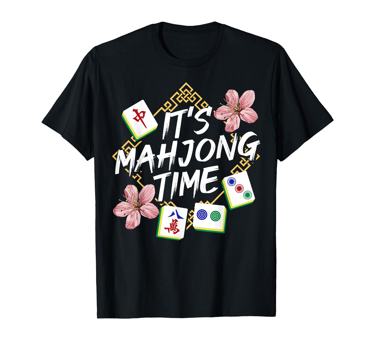 Mahjong Chinese Mahjong Player T-Shirt