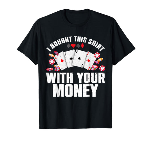 Cute Poker Lover For Men Women Card Casino Player Gambler T-Shirt