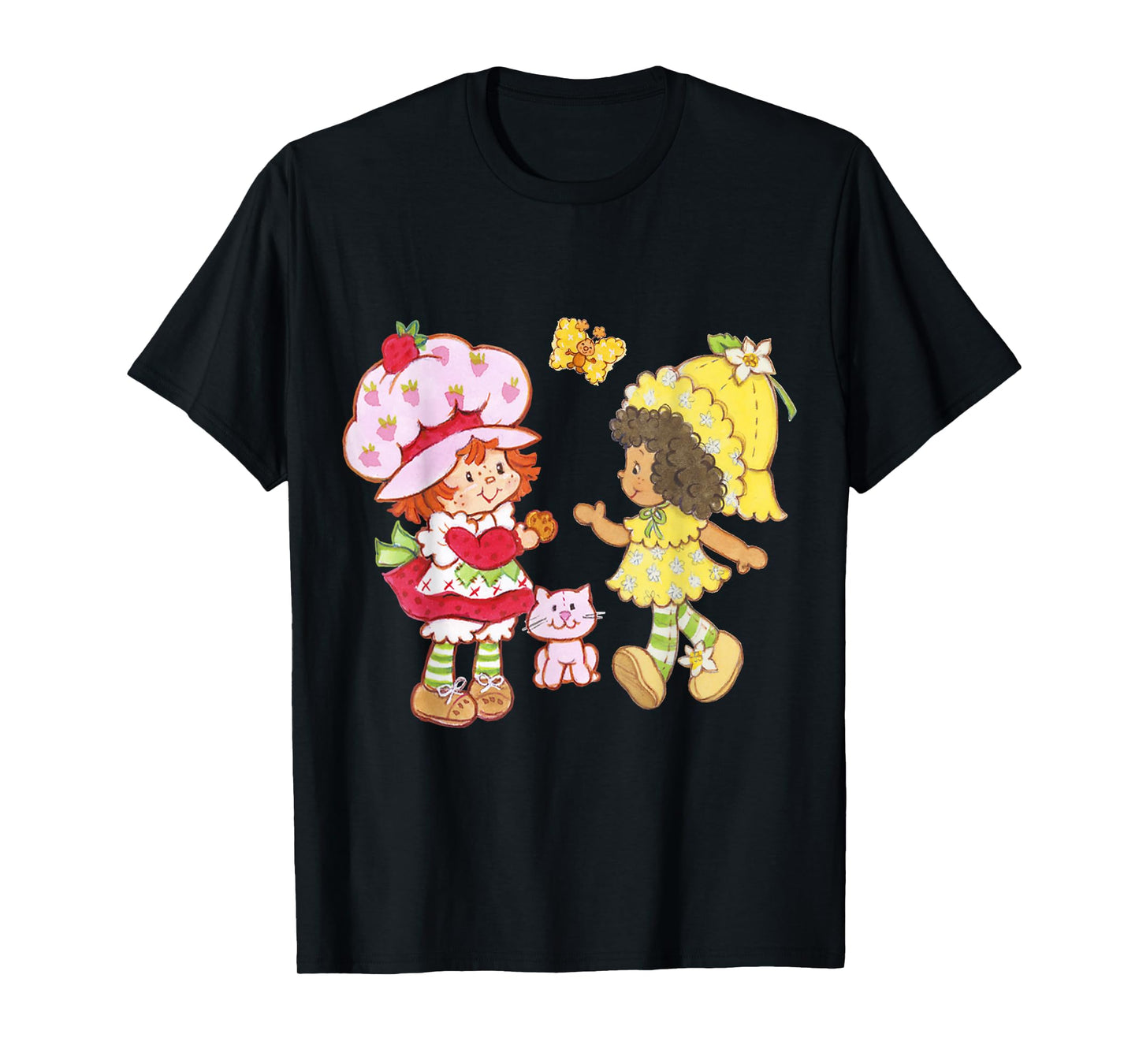 Strawberry Shortcake & Orange Blossom Cookie Vintage T-Shirt