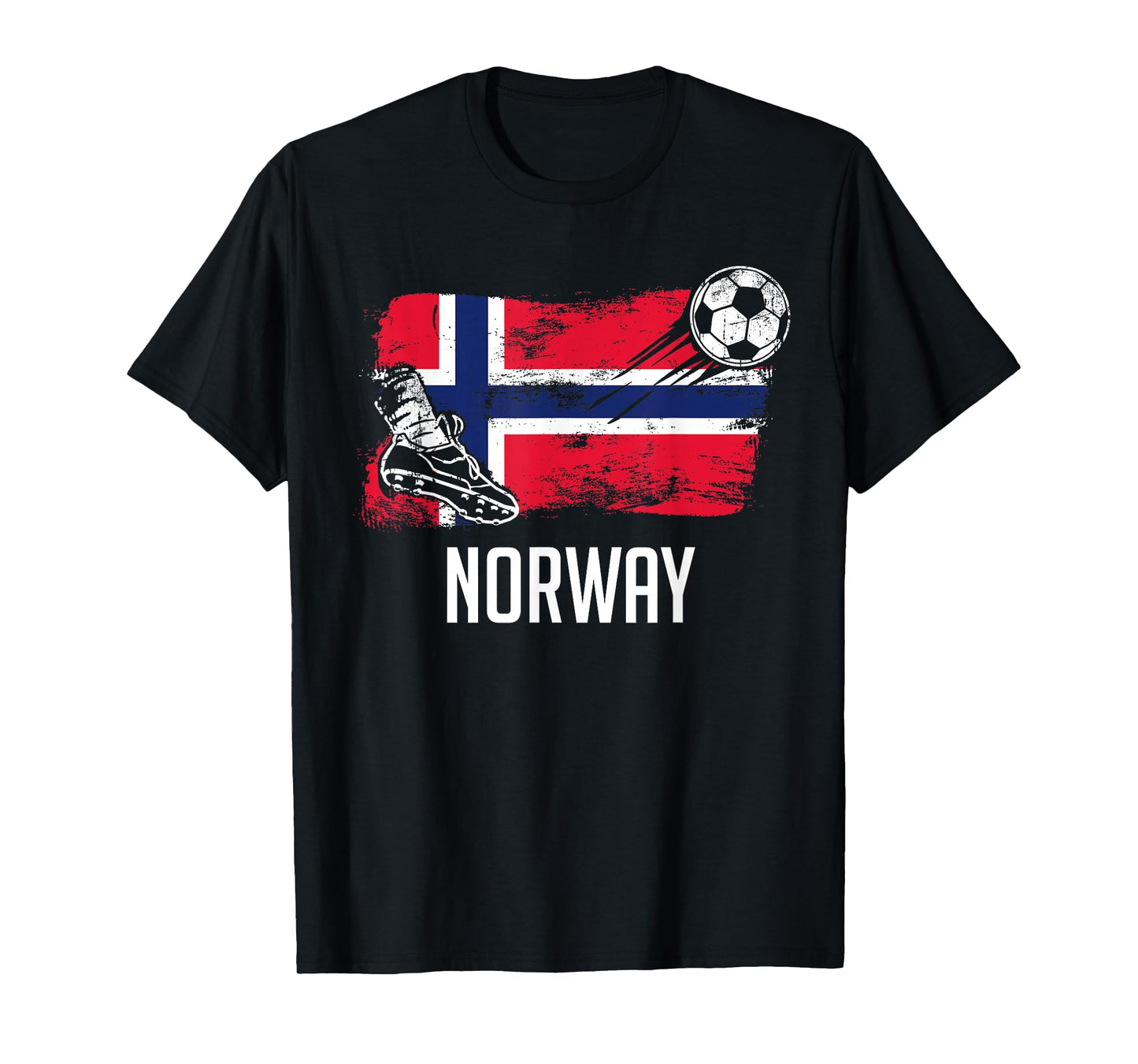 Norway Flag Jersey Norwegian Soccer Team Norwegian T-Shirt