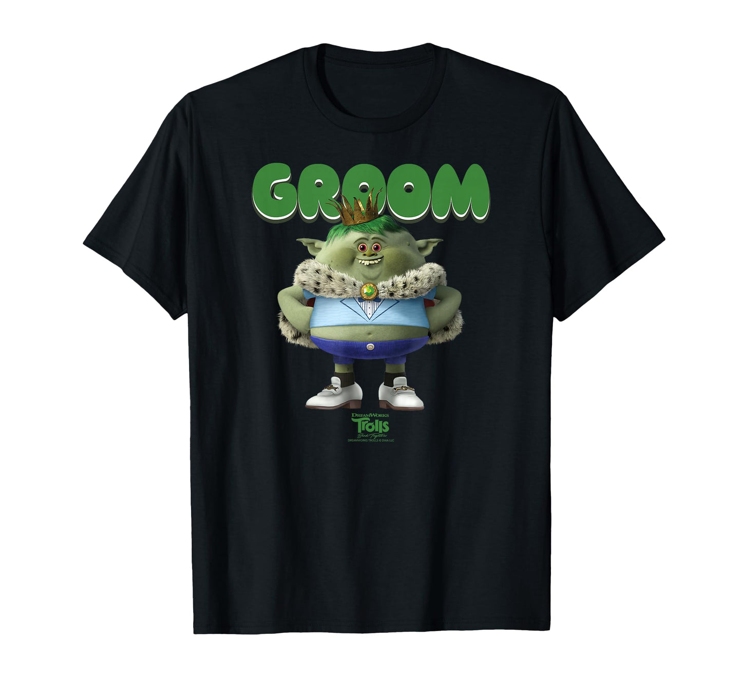 DreamWorks Trolls Band Together King Gristle T-Shirt