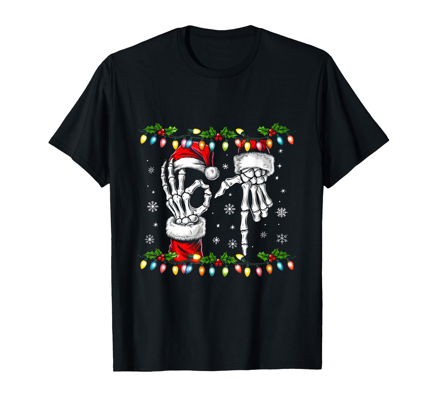 Funny Christmas Six Seven Viral Meme Trendy 6 7 Couples T-Shirt