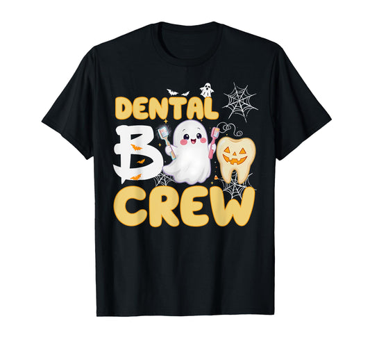 Dental Boo Crew Assistant Halloween Costume T-Shirt