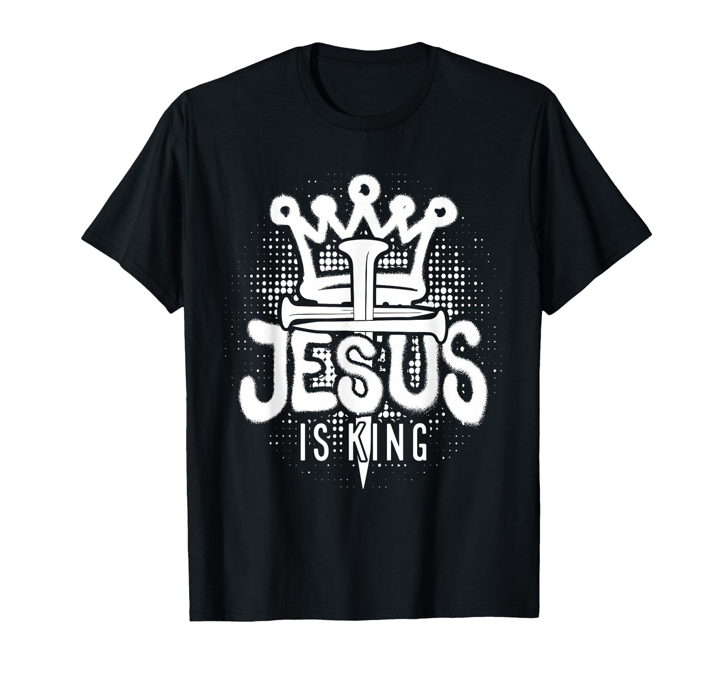 Jesus is King Shirt Vintage America Flag 1776 October 18 T-Shirt