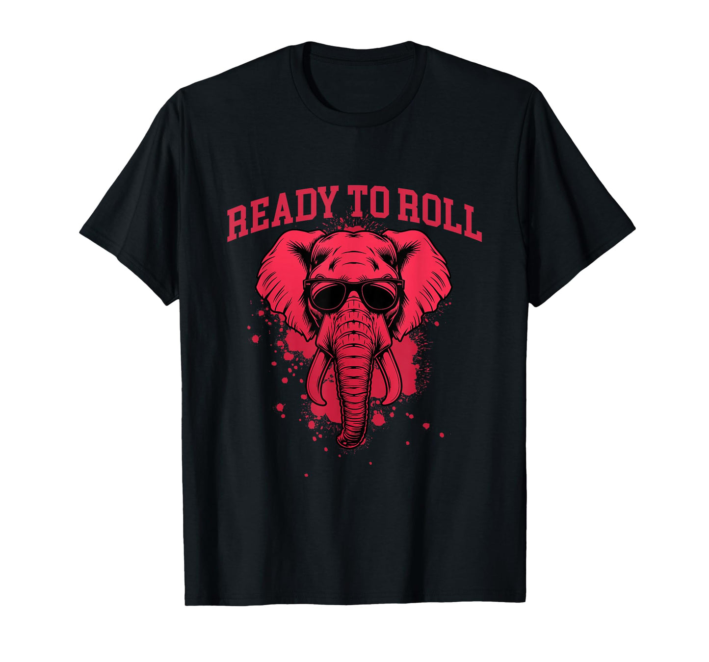 Ready To Roll - Alabama Football Lover Elephant Game Day T-Shirt