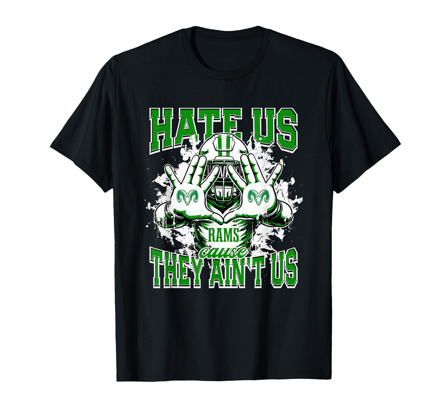 Dixon Rams Logo Hate Us Cause They Ain't HS T-Shirt