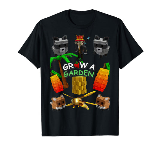Grow a Garden Game Merch T-Shirt
