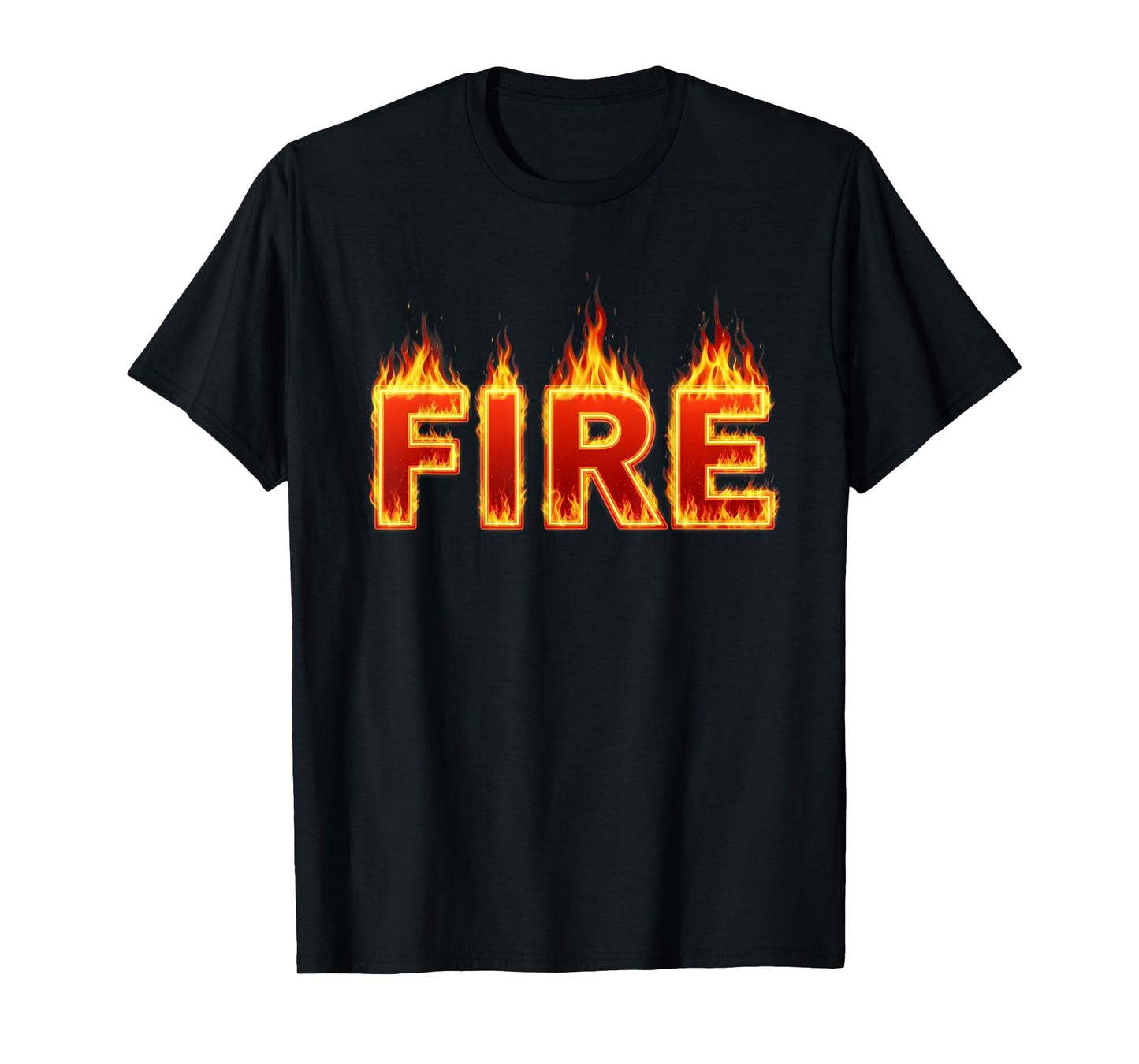 Fire and Ice Matching Funny 2025 Halloween Costume T-Shirt