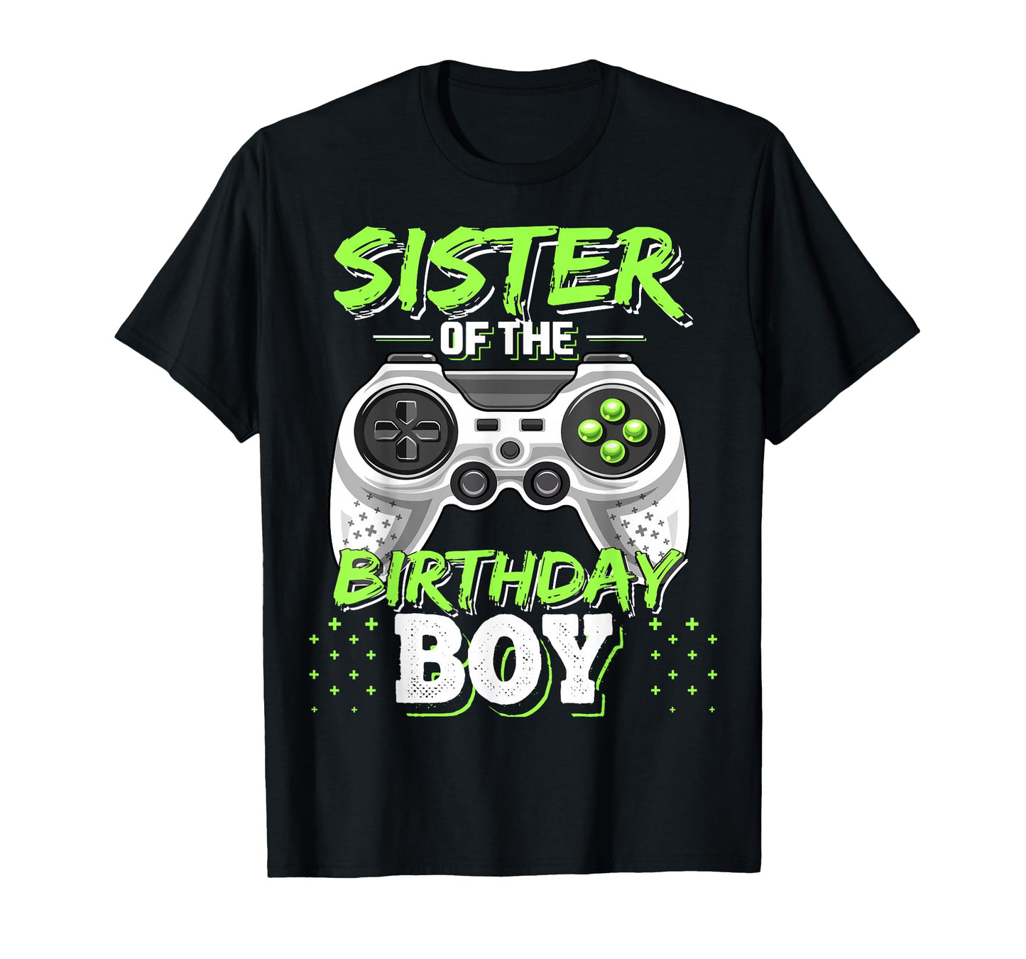 Sister of the Birthday Boy Matching Video Game Birthday Gift T-Shirt
