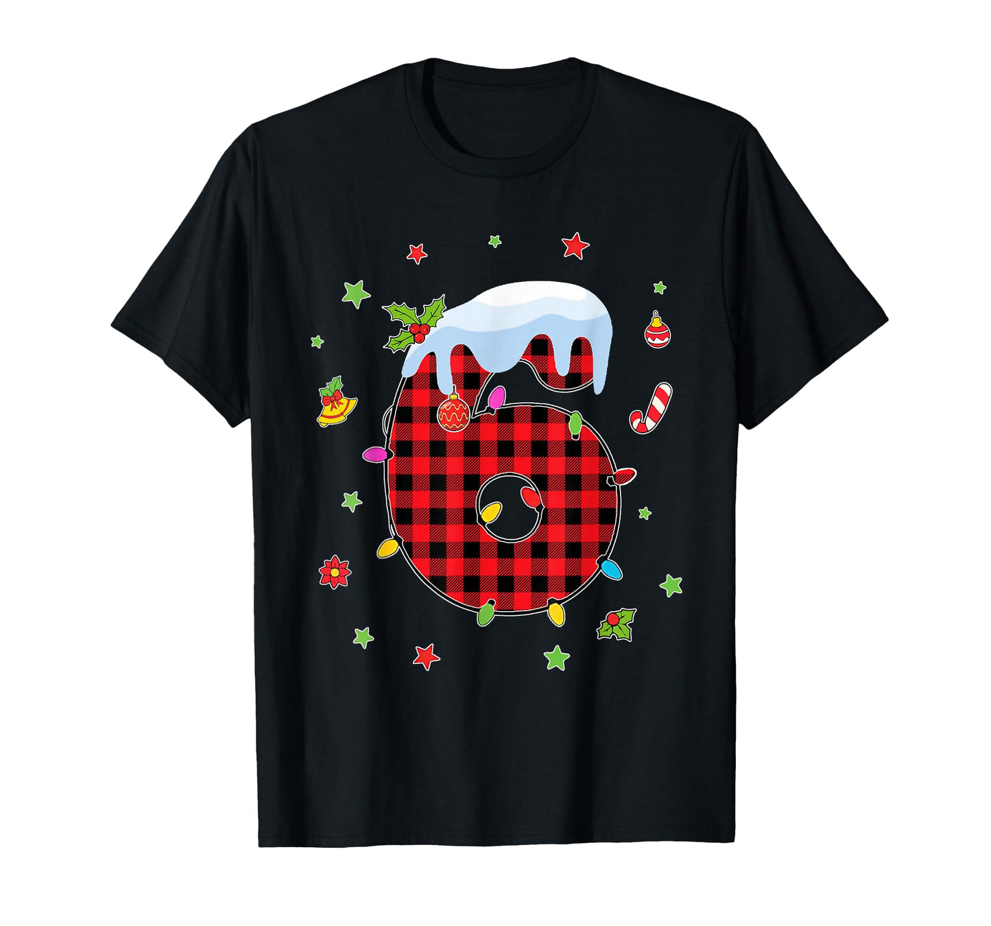 Number 67 Matching Christmas 6 7 Six Seven 6 7 Meme Couples T-Shirt